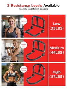 Máquina <span class=keywords><strong>de</strong></span> Ejercicios <span class=keywords><strong>Abdominales</strong></span> Portátil Multifuncional RS Home <span class=keywords><strong>Gym</strong></span> Trainer <span class=keywords><strong>con</strong></span> Resorte para Entrenamiento <span class=keywords><strong>de</strong></span> Cintura y Adelgazamiento - Product Image 3