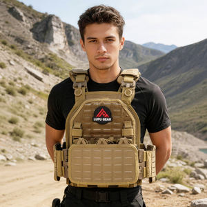Chaleco táctico ligero Lupu 500D Molle Plate Carrier para operaciones, caza, entrenamiento y actividades al aire libre. - Product Image 5