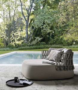 Jardin extérieur tissu coin canapé-lit - Product Image 3