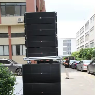 15 Inch 2.0 Channel Active Big Audio Sound System Professional Box Outdoor Line Array Speaker with LCD Monitor CE RoHS Certified