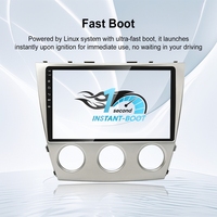 Autoradio Commercial Rhythm pour Flotte de Véhicules, Fonctionnement Continu, Audio Bluetooth, Caméra de Recul AHD, Système de Démarrage Rapide Linux pour Toyota Camry