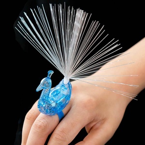 Wholesale LED Finger Lights Flashing LED Finger Ring for Neon Party Decoration Party Usage Christmas Decoration Supplies - Product Image 3
