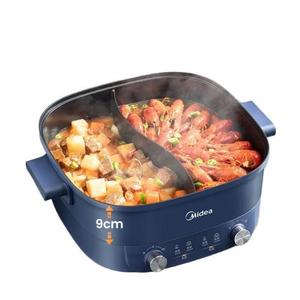 Olla Eléctrica Midea de 6L con Doble Compartimento para Saborizar, Cocina Multifuncional de 2000W para Encimera - Product Image 5
