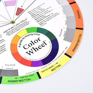 Bánh Xe Màu sắc kết hợp màu sắc hướng dẫn biểu đồ trang điểm bánh xe màu sắc hình xăm bánh xe - Product Image 5