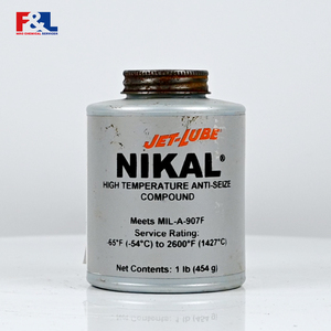 น้ำมันหล่อ<span class=keywords><strong>ล</strong></span>ื่นอุตสาหกรรม JET-LUBE NIKAL 13604 สีเงินเทา ทนน้ำได้ดีเยี่ยม ทนอุณหภูมิสูงพิเศษ ป้องกันการอุดตัน - Product Image 1