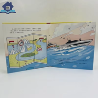 Service d'impression de livres pop-up personnalisés, livres d'histoires interactifs pour enfants, carton, vente en gros, usine OEM, FSC, faible MOQ