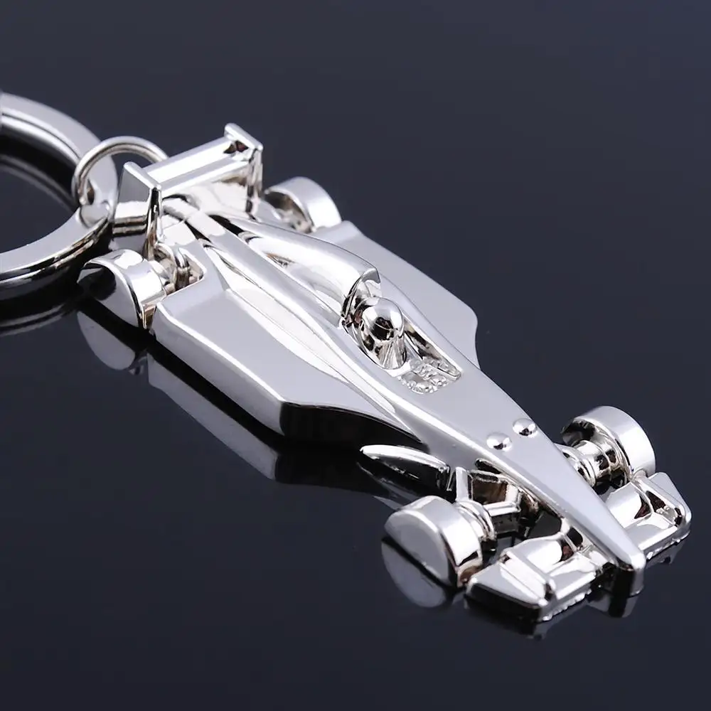 제조 업체 직접 금속 창조적 인 레이싱 열쇠 고리 F1 펜던트 GX-015 금속 열쇠 고리 3d 자동차 로고 열쇠 고리
