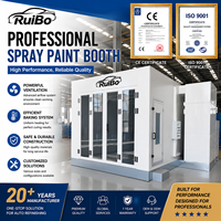 Cabina de Pintura Automática con Calefacción Eléctrica de Tamaño Personalizable, Ciclo de Secado Rápido y Diseño de Flujo de Aire Recirculante con Ahorro de Energía, Certificación CE