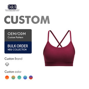 Ropa Deportiva de Alta Calidad para Gimnasio, Bra Deportivo Antiestático para Yoga, Bra Deportivo para Mujer con Espalda Cruzada y Relleno, Bra para Adultos con Tirantes - Product Image 1