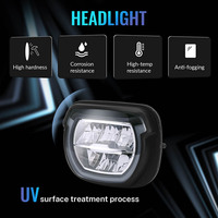 Phare LED TCMT homologué DOT pour Harley CVO Street Glide 2023-2026 2025 2024 – Remplacement de phare de moto XF2906D30