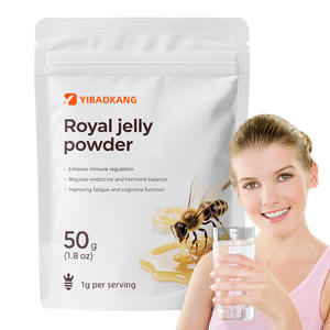 Suplemento de Jalea Real en <span class=keywords><strong>Polvo</strong></span> OEM, Antioxidantes, Mejora la Regulación Inmunológica, Función Cognitiva, Reduce la Fatiga para Adultos - Product Image 1