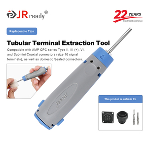 Outil d'extraction de broches JRready JRconDRK-T292328 pour connecteurs AMP série CPC et connecteurs coaxiaux subminiatures 16 #   Terminal de signalisation. - Product Image 1