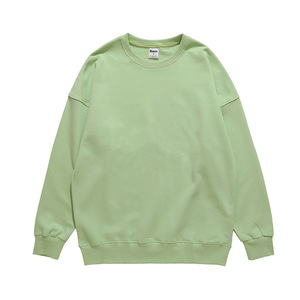 Sudadera con Capucha para Hombre, Cuello Redondo, 350G, Algodón Puro, Corte Holgado, Transpirable, Sin Forro, Ropa Informal - Product Image 2