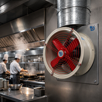 Ventilateur axial de gaine série T35-11, 2900 tr/min, pour ventilation industrielle, pales en aluminium moulé, 380V/220V, extracteur de fumée d'huile de cuisine, OEM DADA