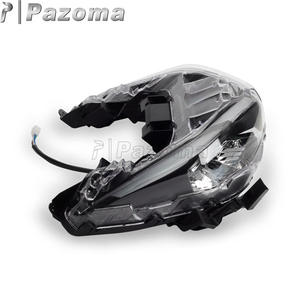 Phare de <span class=keywords><strong>moto</strong></span> à LED 12V, feu de route et de croisement approuvé e-mark pour Yamaha NVX155 Aerox155 <span class=keywords><strong>125</strong></span> 2015-2019 - Product Image 3