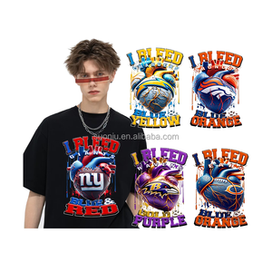 Diseño de fútbol de <span class=keywords><strong>rugby</strong></span> de alta calidad, pegatina de impresión de transferencia de calor, etiqueta personalizada, transferencias Dtf, planchado para <span class=keywords><strong>camisetas</strong></span> - Product Image 3