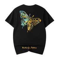 100% coton blanc T-shirt personnalisé T-shirt impression blanc hommes col rond noir T-shirt unisexe plaine t-shirts pour hommes