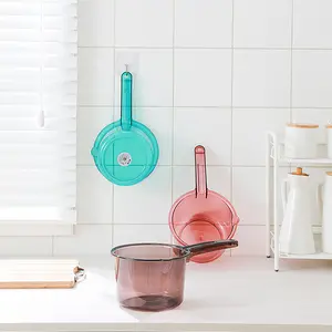 盛邦家用厨房婴儿淋浴浴室大容量长柄透明塑料水勺瓢