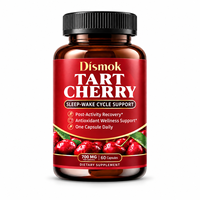 Capsules de cerise amère en gros OEM 700mg – Complément personnalisé sous marque privée pour des niveaux sains d'acide urique et des articulations en bonne santé