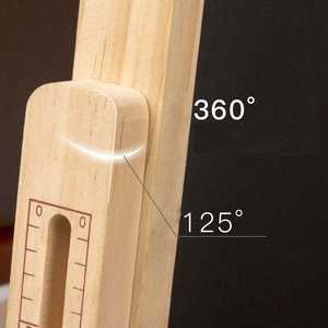 YOUBEIER木製磁気両面調整可能イーゼル小型黒板アートドローイングボード3 + 就学前教育用 - Product Image 3