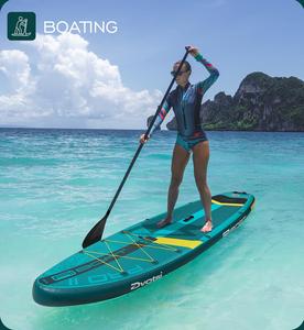 Manufacturer Customized 11'x34''x6'' Inflatable Stand Paddle Board Hot Welding Seam SUP Race Paddleboard in Stock for <b>Surfing</b> AI - Product Image 1
