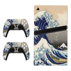 Skin para PS5 Pro - Diseño de Ola Japonesa, Resistente al Agua y a los Arañazos - Product Image 2