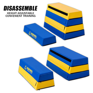 Quatre sections pommeau <span class=keywords><strong>cheval</strong></span> voûte boîte de saut enfants multi fonction équipement de <span class=keywords><strong>gymnastique</strong></span> gym utiliser <span class=keywords><strong>cheval</strong></span> de saut <span class=keywords><strong>d</strong></span>étachable - Product Image 5