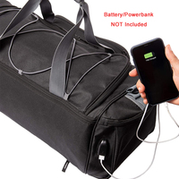Sac à dos de voyage grande capacité, sac de sport, sac de voyage intelligent résistant à l'eau avec chargeur USB pour hommes et femmes
