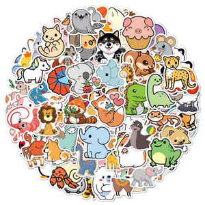 ملصقات زخرفية برسومات كرتونية لطيفة مع تصميم متين مقاوم للماء - Product Image 1