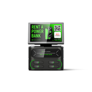 Station de <span class=keywords><strong>location</strong></span> Powerbank partage chargeur kiosque lecteur de carte POS Service de station de charge avec application logicielle avec lecteur de carte à rayures - Product Image 5