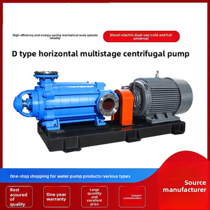 Pompe centrifuge multi-étages horizontale, pompe de surpression industrielle haute pression en acier inoxydable, bride 7,5 - Product Image 2