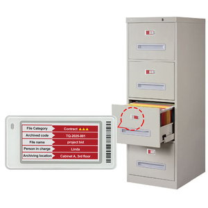 Digital File <b>Folder</b> With E Ink <b>Display</b> 2.9Inch Nfc+Epaper Batteryless E-Ink Tag Nfc Tag For Efficient Communication & Networking - Product Image 1