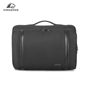 Kingsons Tablet Case Black Polyester Zipper Business Travel Protective Sleeve With Soft Handle - Product Image 3