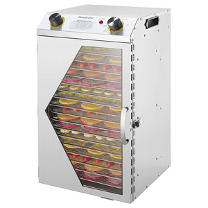 <span class=keywords><strong>18</strong></span>-Hai Lớp Thép Không Gỉ Điện Dehydrator Cho Rau Trái Cây Vật Nuôi Thực Phẩm Hộ Gia Đình Thảo Mộc & Nấm Máy Sấy Khoai Tây Mất Nước - Product Image 1