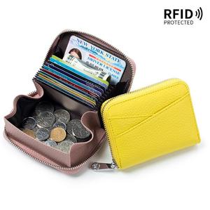 2026 Year New Fashion Designer Women Coin Purse Genuine Leather Card Holder Zipper Mini <b>Wallets</b> for Women - Product Image 3