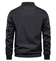 Nouvelle veste décontractée pour homme, mode, coupe ajustée, veste bomber d'automne pour homme, col montant, vestes de baseball