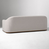 Canapé individuel de style européen, design moderne et luxueux, pieds en bois, cuir PU, modulaire, inclinable, avec fonction de relaxation, tissu, stock disponible