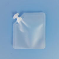 Bouchon de bec en plastique durable de 10ml, impression par gravure MOQ500, emballage de buse pour shampooing, détergent à lessive, sac de poche pour lotions