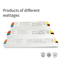 Alimentation LED à tension constante 24V IP20 DALI-2 Dimmable à PF élevé 60W-350W pour éclairage LED intérieur, Garantie 3 ans