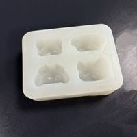 Kit de Silicona Líquida Translúcida para Hacer Moldes, No Tóxica, Proporción de Mezcla 1:1, Goma para Manualidades y Modelos