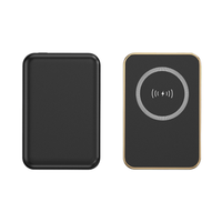 Dernier modèle de mini chargeur magnétique portable 5000mAh Ultra Slim Type-C Lithium ABS Wireless Chargers Power Bank pour Smart Phone
