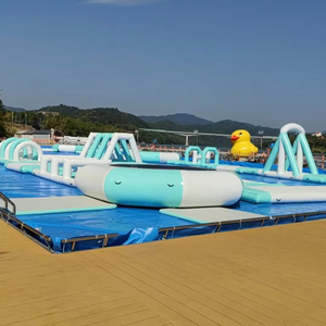 Île flottante <span class=keywords><strong>gonflable</strong></span> géante personnalisée pour enfants, <span class=keywords><strong>parcours</strong></span> d'obstacles aquatique durable pour <span class=keywords><strong>l</strong></span>'été, piscine flottante pour le plaisir en <span class=keywords><strong>eau</strong></span> - Product Image 1