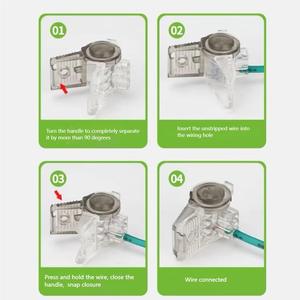 वाटरप्रूफ जस्ता मिश्र धातु कनेक्टर मुक्त स्ट्रिपिंग तार <span class=keywords><strong>3</strong></span>-कोर केबल आउटडोर आईपी 68 फास्ट टर्मिनल 1 <span class=keywords><strong>2</strong></span> आउट आवास में - Product Image 3