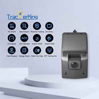 Trackerking Caméra embarquée GPS professionnelle pour la gestion de flotte automobile, vidéo en temps réel, surveillance du comportement du conducteur, alarme anti-somnolence