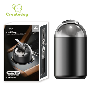 Cenicero para Coche IQO al por Mayor, en Stock para ILUMA I, ILUMA Prime y ILUMA ONE, de Aluminio Negro, Moderno, Sin Quemaduras, con Calefacción - Product Image 6