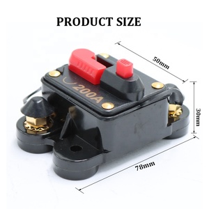 Disjoncteur CC en cuivre pour usage domestique 50A à 300A, automobile, audio, marine, bateau, <span class=keywords><strong>voiture</strong></span> 60A 80A 100A 120A 150A 200A 250A 300A - Product Image 2