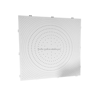 Plaque de plafond métallique micro-perforée avec fonction d'absorption acoustique pour les immeubles de bureaux et les salles de conférence