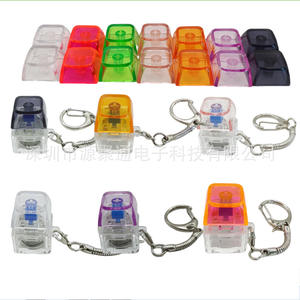 Llavero de PVC de Alta Transparencia con Retroiluminación LED de Anime, Juguete Antiestrés para Adolescentes, Ligero - Product Image 2