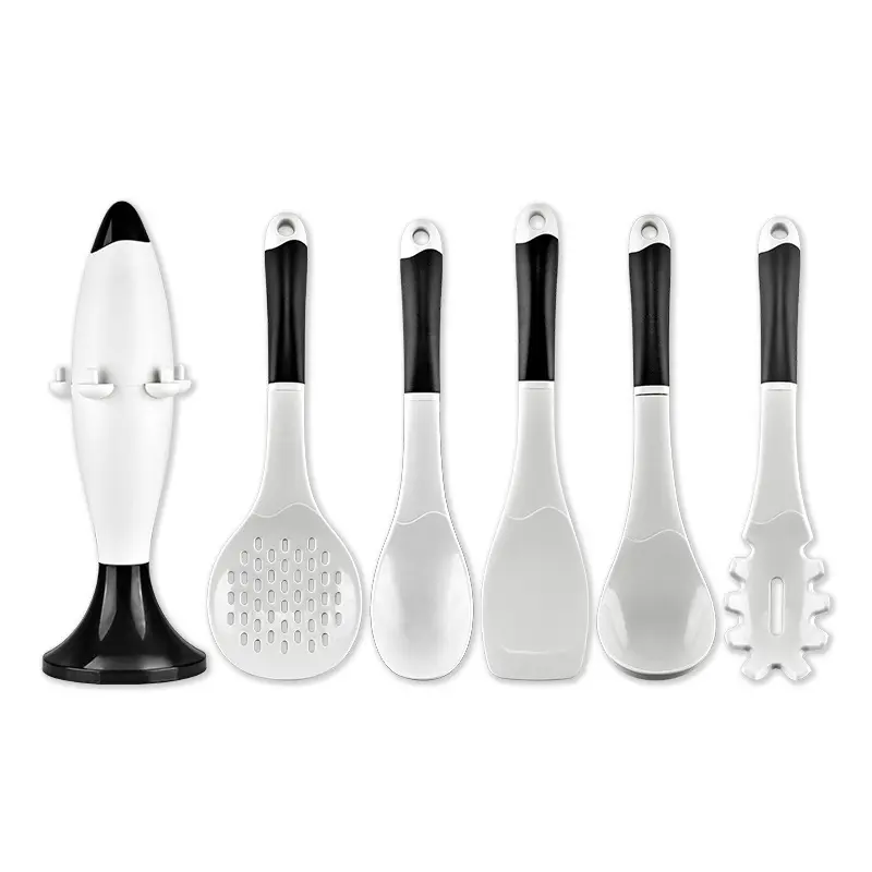 Kuchenutensilien utensilios de cocina chịu nhiệt 6 cái thực phẩm Grade Silicone nấu ăn đồ dùng với chủ Tiện Ích Nhà Bếp thiết lập