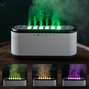 Portable Ultrasonic Air <b>Humidifier</b> Six-Hole Atomizer Remote Control New for Bluetooth Dynamic <b>Humidifier</b> Aromatherapy - Product Image 1